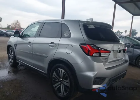 2020 Mitsubishi Outlander Sport 2.0 Es из США, поврежденный, VIN JA4AP3AU9LU005983